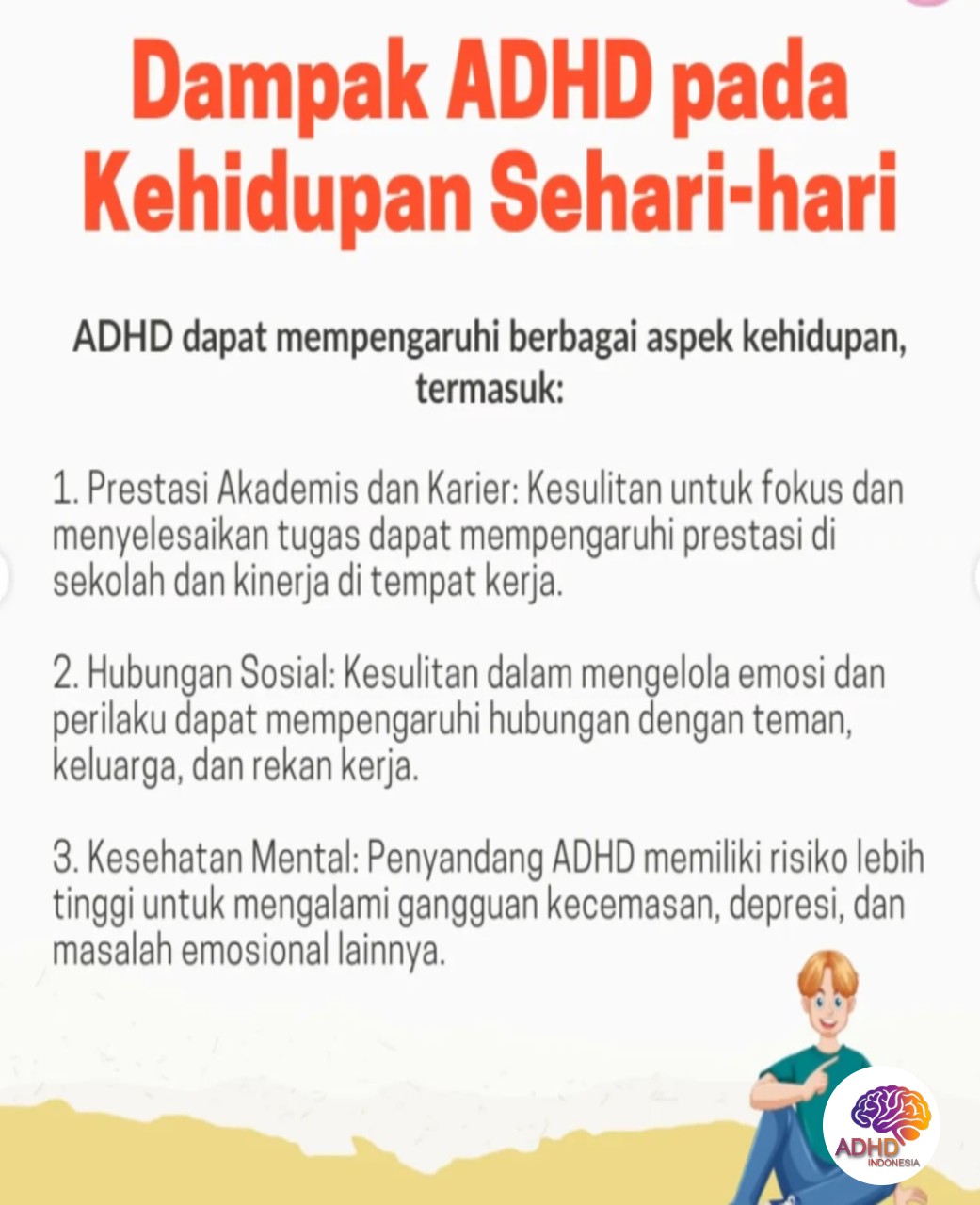 ADHD dan Hubungan Sosial Anak di Lingkungan Sekolah di Kabupaten Tambrauw