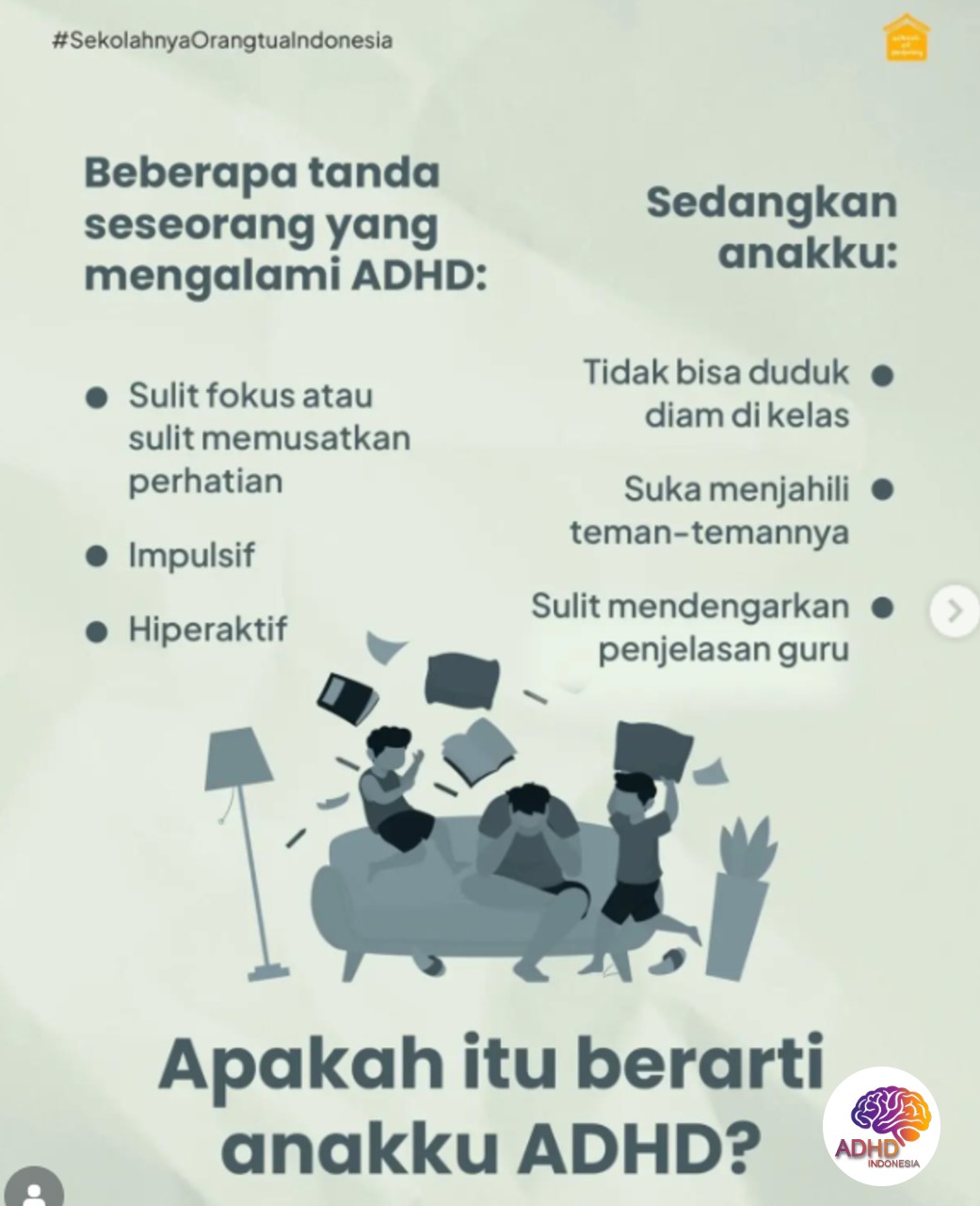 Ciri dan Gejala ADHD pada Anak Usia Dini di Kabupaten Tambrauw