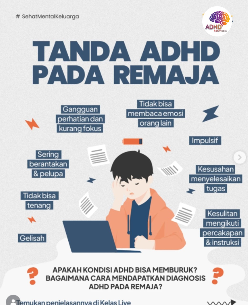 Screening ADHD Non-Diagnostik: Edukasi Awal bagi Orang Tua di Kabupaten Tambrauw